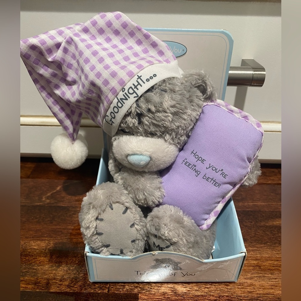 Me To You Bear Goodnight Stuffed Plush Carte Blanche